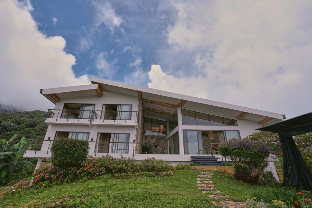 senda casa san pablo vista exterior al jardin