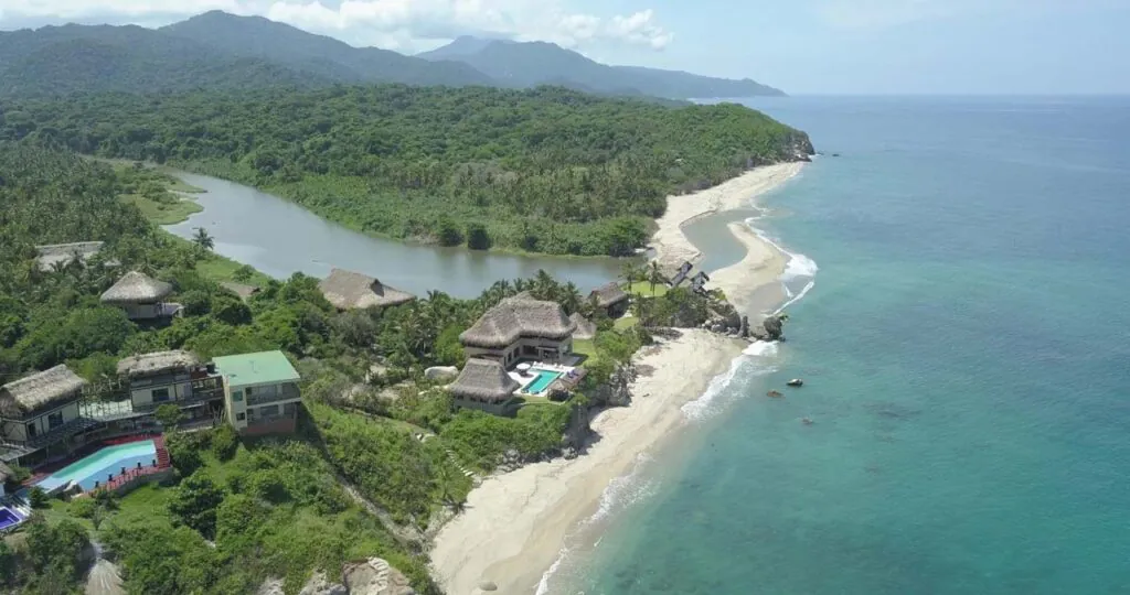 senda casa tayrona los naranjos vista aerea horizontal