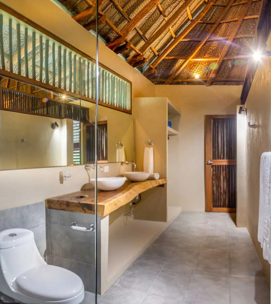 hotel senda koguiwa baño cabaña dos pisos