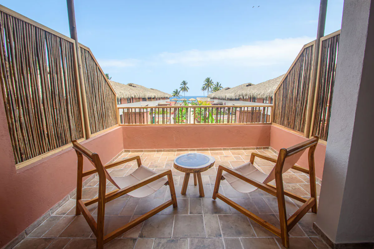 exterior habitacion deluxe vista al mar